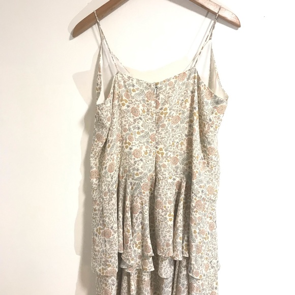 Prose & Poetry Floral Dress With Tiered Skirt - Picture 6 of 8